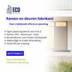 Eigen plaatsingsdienst: van A tot Z • Ramen: PVC - Aluminium, Neuf, Moins de 200 cm, Enlèvement ou Envoi, Porte extérieure