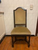 6 houten eetkamerstoelen in goede staat, Huis en Inrichting, Ophalen
