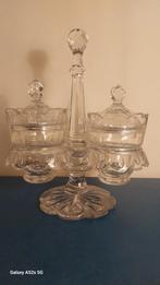 Baccarat kristal op staander., Antiek en Kunst, Ophalen of Verzenden