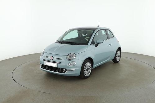 Fiat 500, Auto's, Fiat, Particulier, ABS, Benzine, Berline, Handgeschakeld, Blauw, Beige, Stof, Onderhoudsboekje, Ophalen