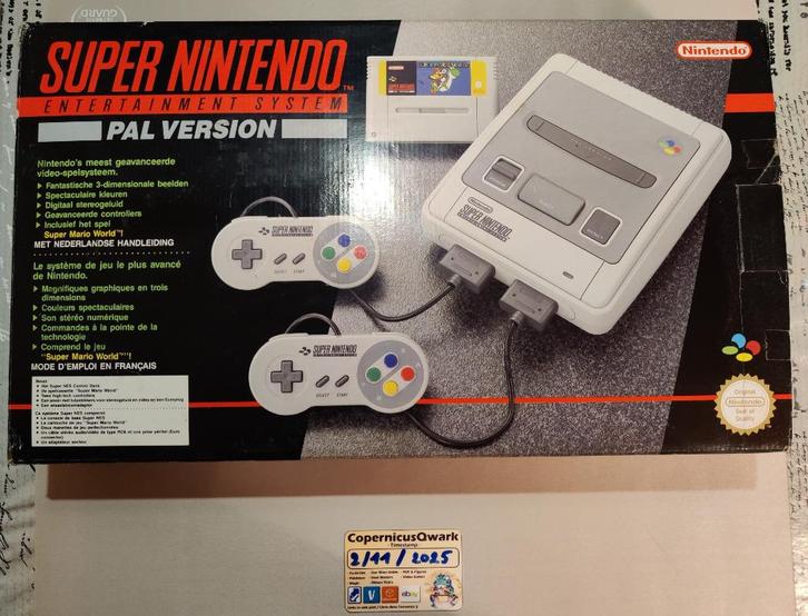 [Nintendo] SNES Console Super Nintendo (pack mario world), Games en Spelcomputers, Spelcomputers | Nintendo Super NES, Gebruikt