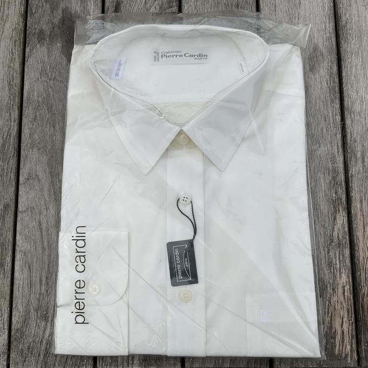 4 hemden NIEUW maat 46 Pierre Cardin, Pierre Balmain, Kleding | Heren, Overhemden, Nieuw, Overige halswijdtes, Ophalen