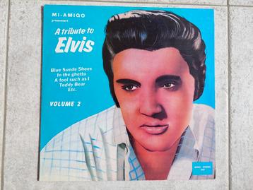 A tribute to Elvis - volume 1 en 2 beschikbaar voor biedingen