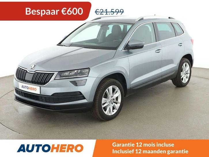 Skoda Karoq 1.6 TDI Style (bj 2019, automaat), Auto's, Skoda, Te koop, Karoq, ABS, Achteruitrijcamera, Airbags, Airconditioning