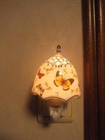 stopcontact lamp, nachtlampje, vlinders, Huis en Inrichting, Ophalen of Verzenden, Nieuw, Overige materialen