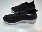 Zwarte Dames sneaker met briliantjes, Zwart, Nieuw, Ophalen of Verzenden, Sneakers