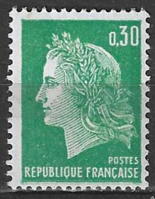 Frankrijk 1955/1959 - Yvert 1536A - Marianne de Cheffer (PF), Postzegels en Munten, Postzegels | Europa | Frankrijk, Postfris