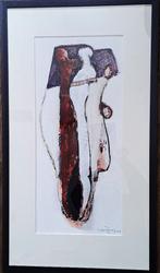 Ward Windhausen 1949 modern abstract acryl op papier, Enlèvement