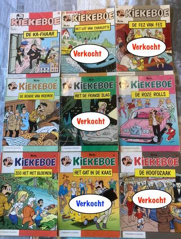 Oude strips van KIEKEBOE beschikbaar voor biedingen