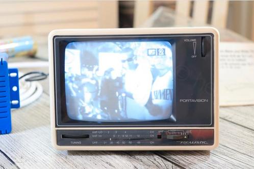 Schitterende zwart/wit tv uit de jaren 70 met 5 inch scherm, Verzamelen, Film en Tv, Ophalen