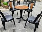 Bistro set, Tuin en Terras, Tuinsets en Loungesets, Ophalen, Zo goed als nieuw, Kunststof