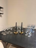 Set van wijn en cava of champagne glazen, Ophalen, Gebruikt, Overige typen