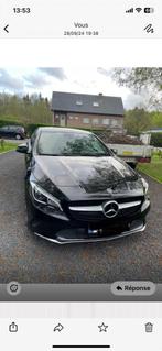 Mercedes CLA 180 essence 70 100km année 2019 automatique, Auto's, Mercedes-Benz, 4 cilinders, Leder en Stof, Zwart, 1595 cc