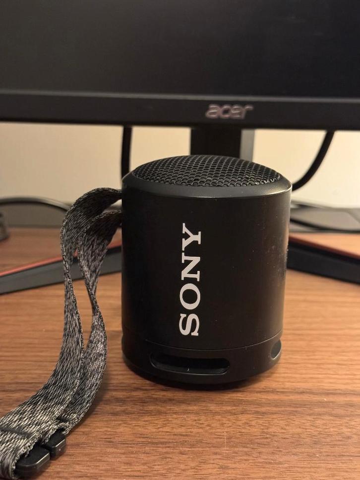 Sony SRS-XB13 – Compacte Bluetooth Speaker (Zwart), Audio, Tv en Foto, Luidsprekerboxen, Zo goed als nieuw, Overige typen, Sony