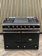 Luxe Lacanche Fornuis Zwart 100cm Gas 5 Pits + 2 ovens, Elektronische apparatuur, Grill, Ophalen of Verzenden, Gas