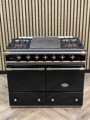 Luxe Lacanche Fornuis Zwart 100cm Gas 5 Pits + 2 ovens beschikbaar voor biedingen