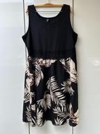 Shein Curve Ferns zwarte jurk - maat 2XL, Zwart, Maat 46/48 (XL) of groter, Ophalen of Verzenden, Zo goed als nieuw