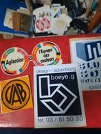 Lot stickers jaren '70, Verzamelen, Ophalen of Verzenden, Nieuw