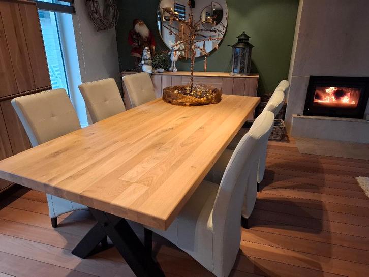 8 elegante eetkamerstoelen, echt zoals nieuw, Huis en Inrichting, Stoelen, Zo goed als nieuw, Vijf, Zes of meer stoelen, Ophalen of Verzenden