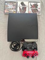 Playstation 3 Slim avec jeux, Consoles de jeu & Jeux vidéo, Consoles de jeu | Sony PlayStation 3, Enlèvement ou Envoi, Avec jeux