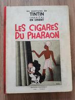 TinTin Les Sigares Du Pharaonn 1934 bdm p6 rug, Eén stripboek, Ophalen of Verzenden, Zo goed als nieuw, Herge