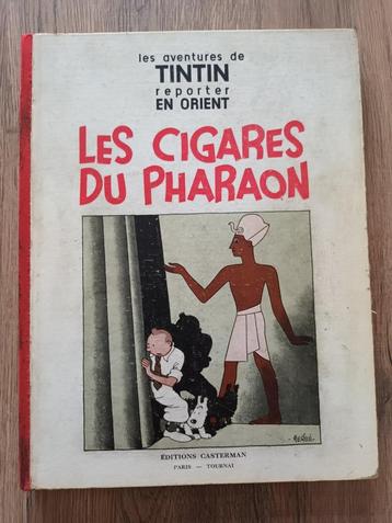 TinTin Les Sigares Du Pharaonn 1934 bdm p6 rug beschikbaar voor biedingen