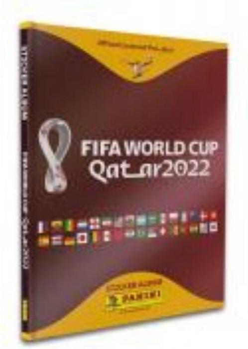 Panini leeg voetbal sticker album hardcover WORLD CUP  QATAR, Hobby en Vrije tijd, Stickers en Plaatjes, Sticker, Ophalen of Verzenden