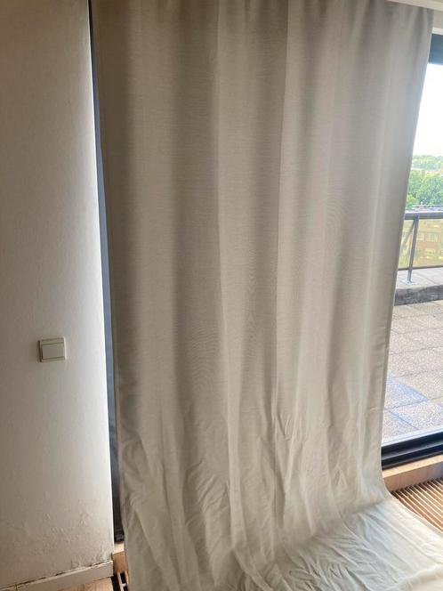 IKEA Vilborg Gordijnen — Beige — 145x300cm, Huis en Inrichting, Stoffering | Gordijnen en Lamellen, Gebruikt, Beige, Ophalen