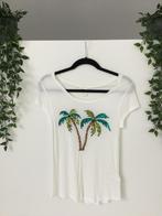 Witte t-shirt H&M maat XS, H&M, Wit, Ophalen of Verzenden, Zo goed als nieuw