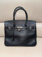 Italiaanse leren tas, Ophalen of Verzenden, Nieuw, Zwart, Handtas