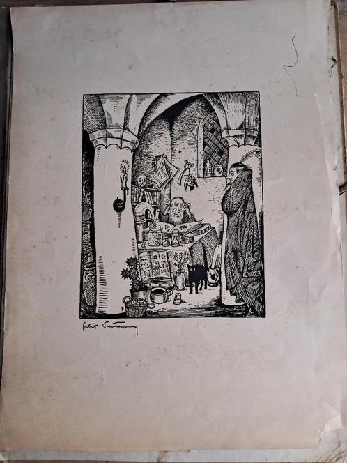 GRAFIEK "FELIX TIMMERMANS", Antiek en Kunst, Kunst | Etsen en Gravures, Ophalen