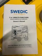 Swedic laspost , generator , compressor, Zakelijke goederen, Machines en Bouw | Kranen en Graafmachines, Ophalen of Verzenden