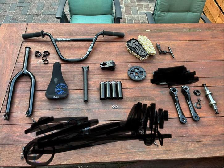 Bmx onderdelen, Fietsen en Brommers, Fietsonderdelen, Stuur, Ophalen of Verzenden