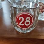 10 oude bierglazen, Ophalen, Gebruikt