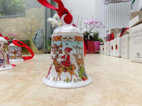Porseleinen hutschenreuther kerstklokjes, Verzamelen, Overige Verzamelen, Zo goed als nieuw, Ophalen of Verzenden