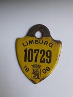 Fietsplaat Limburg 1909, Verzamelen, Overige Verzamelen, Ophalen of Verzenden, Gebruikt