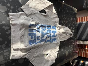Pull à capuche Zara taille M, Zara, Enlèvement ou Envoi, Comme neuf, Gris