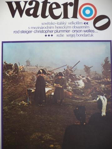 1971 affiche film slag van WATERLOO Napoleon Bonaparte beschikbaar voor biedingen