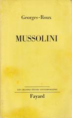 Mussolini Georges - Roux, Livres, Histoire mondiale, Georges - Roux, Enlèvement ou Envoi, Neuf, Europe