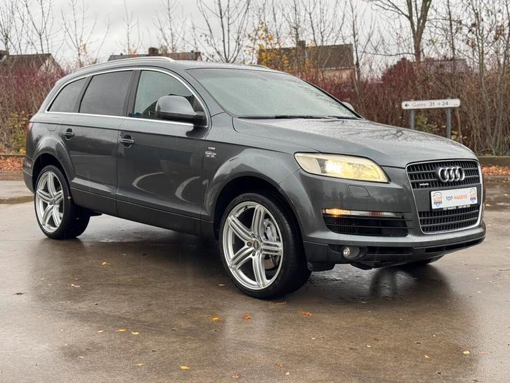 AUDI Q7 3.0 TDI QUATTRO V6 / AUTOMAAT! / S-LINE! / 7-ZIT!, Autos, Audi, Entreprise, Achat, Q7, 4x4, ABS, Caméra de recul, Airbags