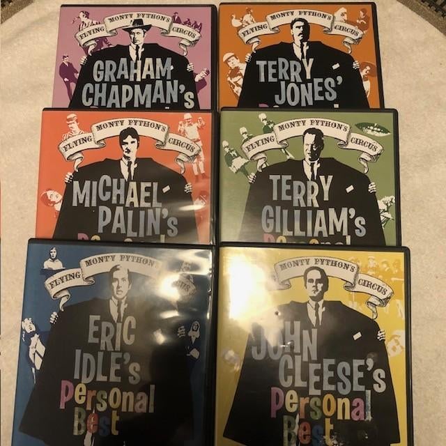 6 DVD Monty Python's Flying Circus, Ophalen of Verzenden