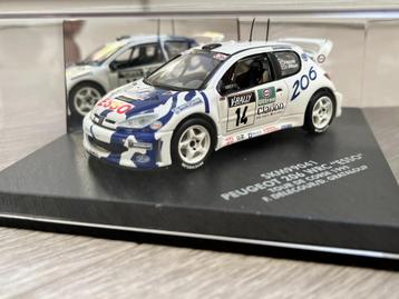 Peugeot 206 WRC - 1:43 beschikbaar voor biedingen