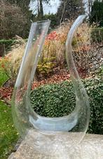 Eigentijdse glazen karaf, Huis en Inrichting, Ophalen of Verzenden, Zo goed als nieuw