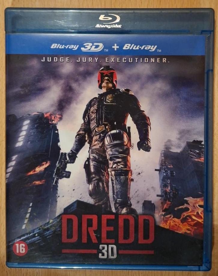 Dredd (Blu-ray 3D + 2D) - Moderne Actie Klassieker, Cd's en Dvd's, Blu-ray, Gebruikt, Science Fiction en Fantasy, 3D, Ophalen of Verzenden