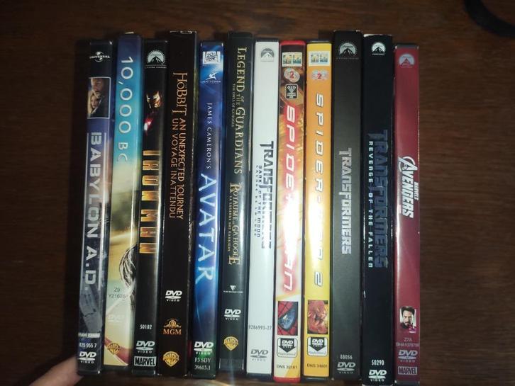 DVD LOT, CD & DVD, DVD | Action, Utilisé, Envoi