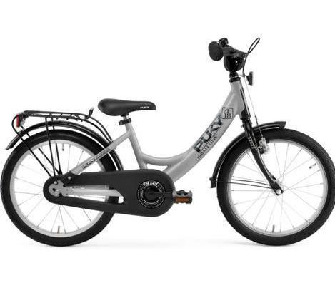 PUKY Urban 18” Vélo pour Enfants – Argent/Noir, Fietsen en Brommers, Fietsen | Kinderfietsjes, Zo goed als nieuw, Ophalen