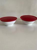 2 Tupperware bewaar doosjes Allegra, Ophalen of Verzenden, Nieuw, Rood, Overige typen