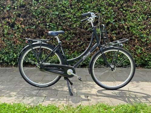 Batavus Diva - Damesfiets, Fietsen en Brommers, Fietsen | Dames | Damesfietsen, Gebruikt, Batavus, (Extra) lage instap, Versnellingen