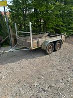 Aanhangwagen 750 kg dubbele as, Ophalen, Zo goed als nieuw