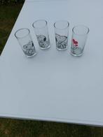 Glazen Long Drink Snoopy4 stuks voor 5 €, Ophalen of Verzenden, Nieuw, Glas of Glazen